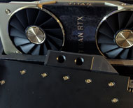 Boomer Sooner Titan RTX and Cooling Block