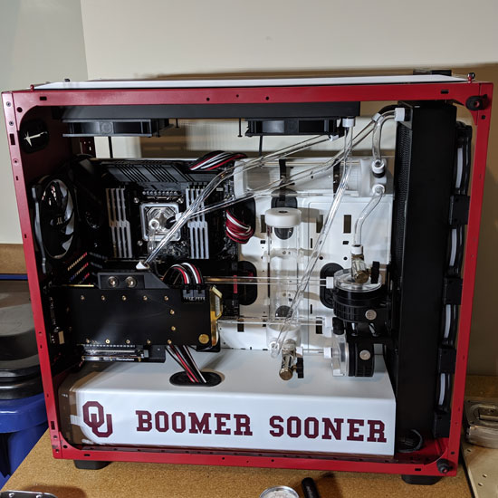 Boomer Sooner in Progress