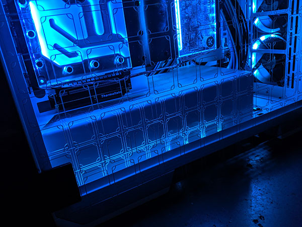 Tron Case Grid Patterns
