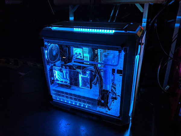 Wide View of Tron Case